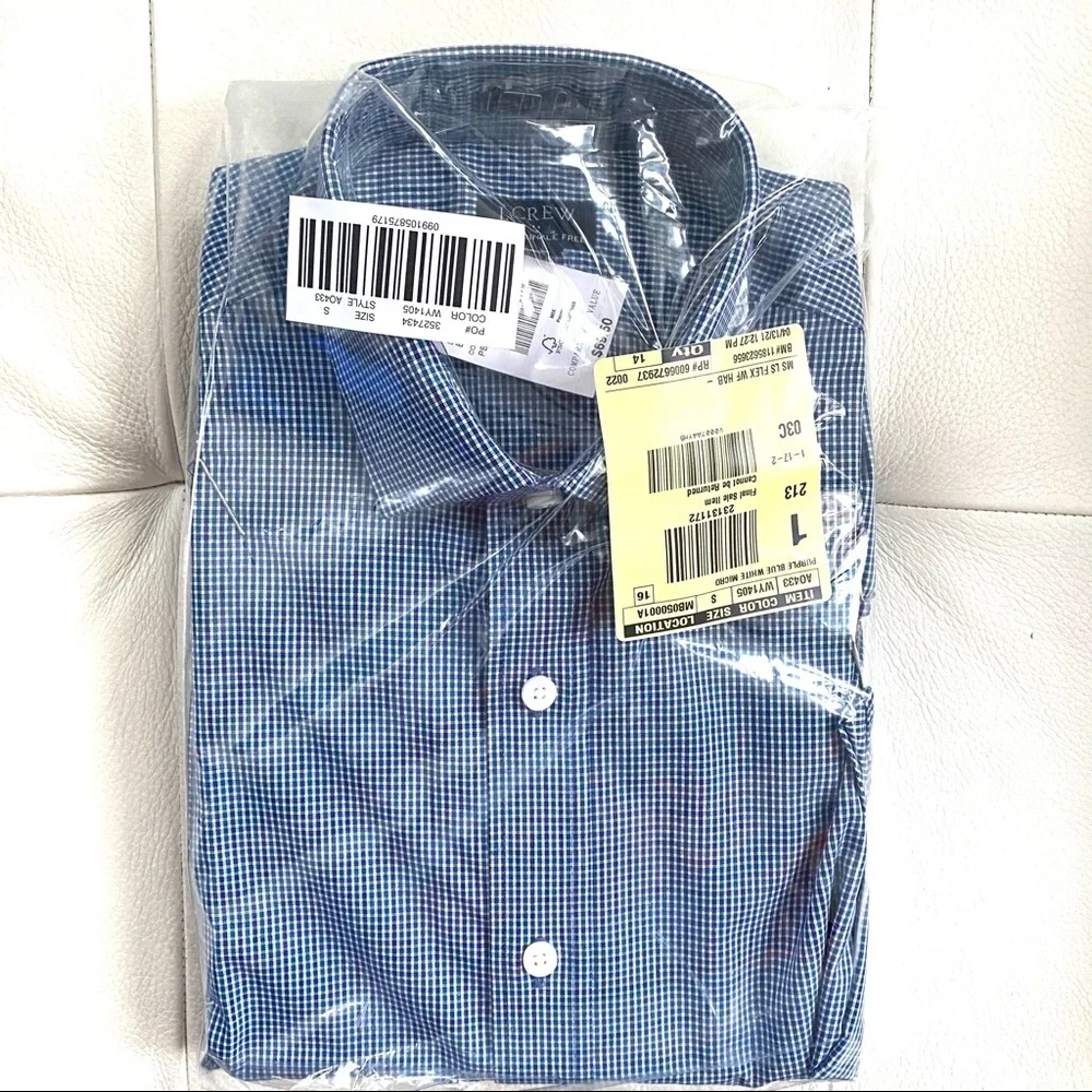 J. Crew Thompson Wrinkle-free Dress Shirt 